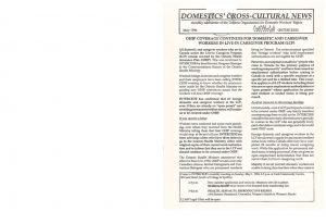 thumbnail of Domestics’ Cross-Cultural News – May 1994